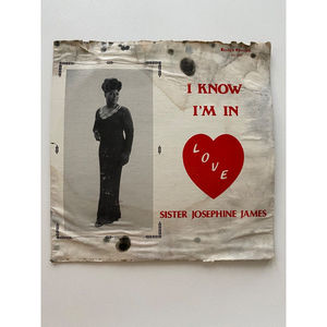 Sister Josephine James I Know I'm In Love LP Randy's Spiritual RS 1050 VG+ Vinyl